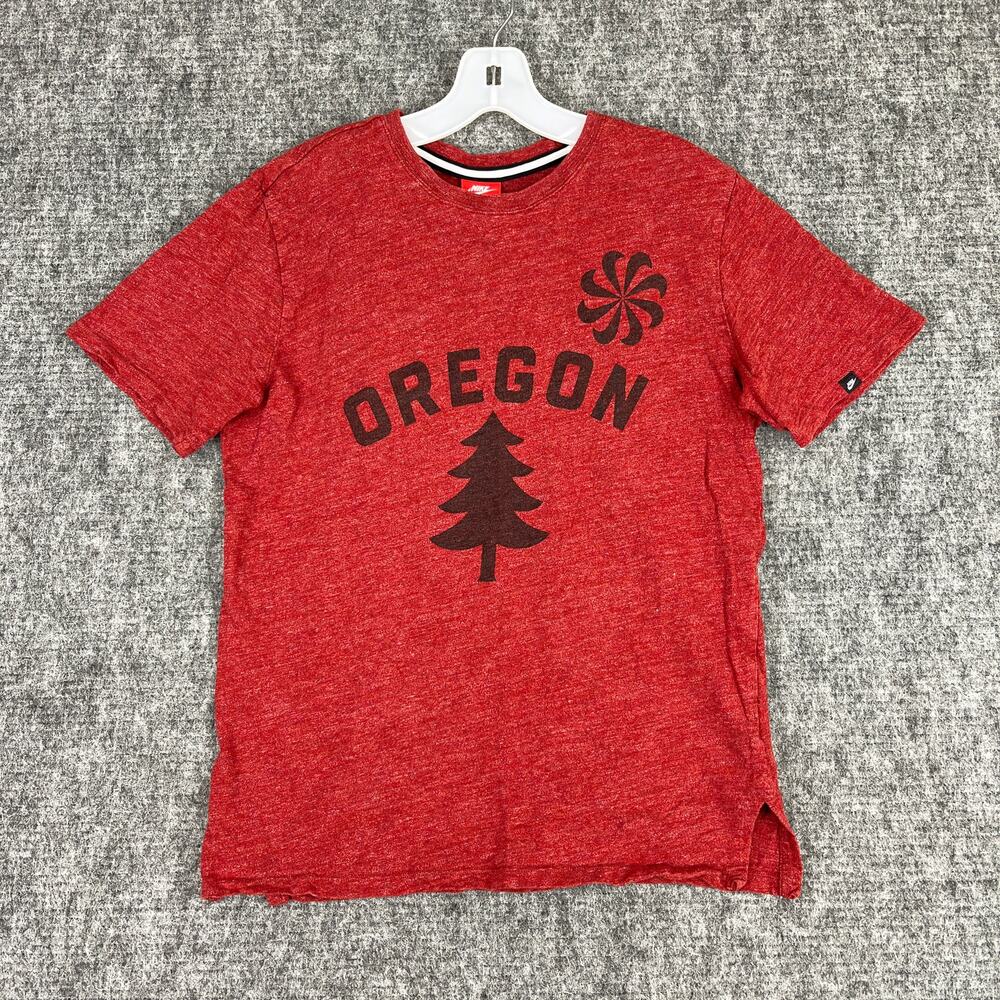 Nike Red "Oregon" Graphic Short Sleeve Tee